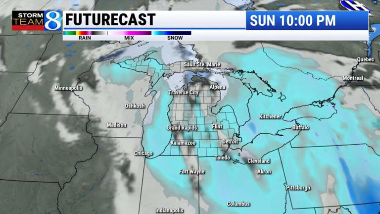 Wintry weather returns to West Michigan this weekend