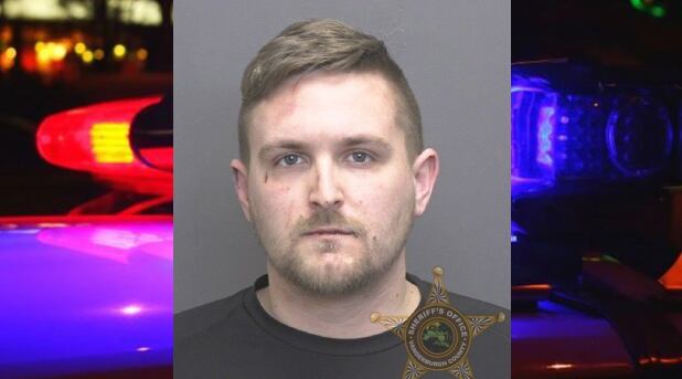 EPD: Driver arrested after crashing car into barn, assaulting officers