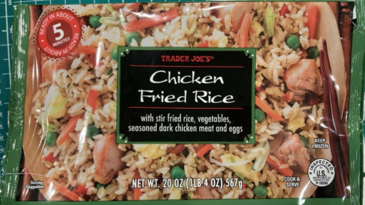 3.4 million pounds of recalled chicken fried rice may contain glass