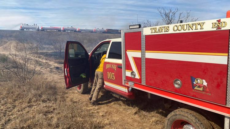 Several Central Texas fire departments assisting with statewide wildfires