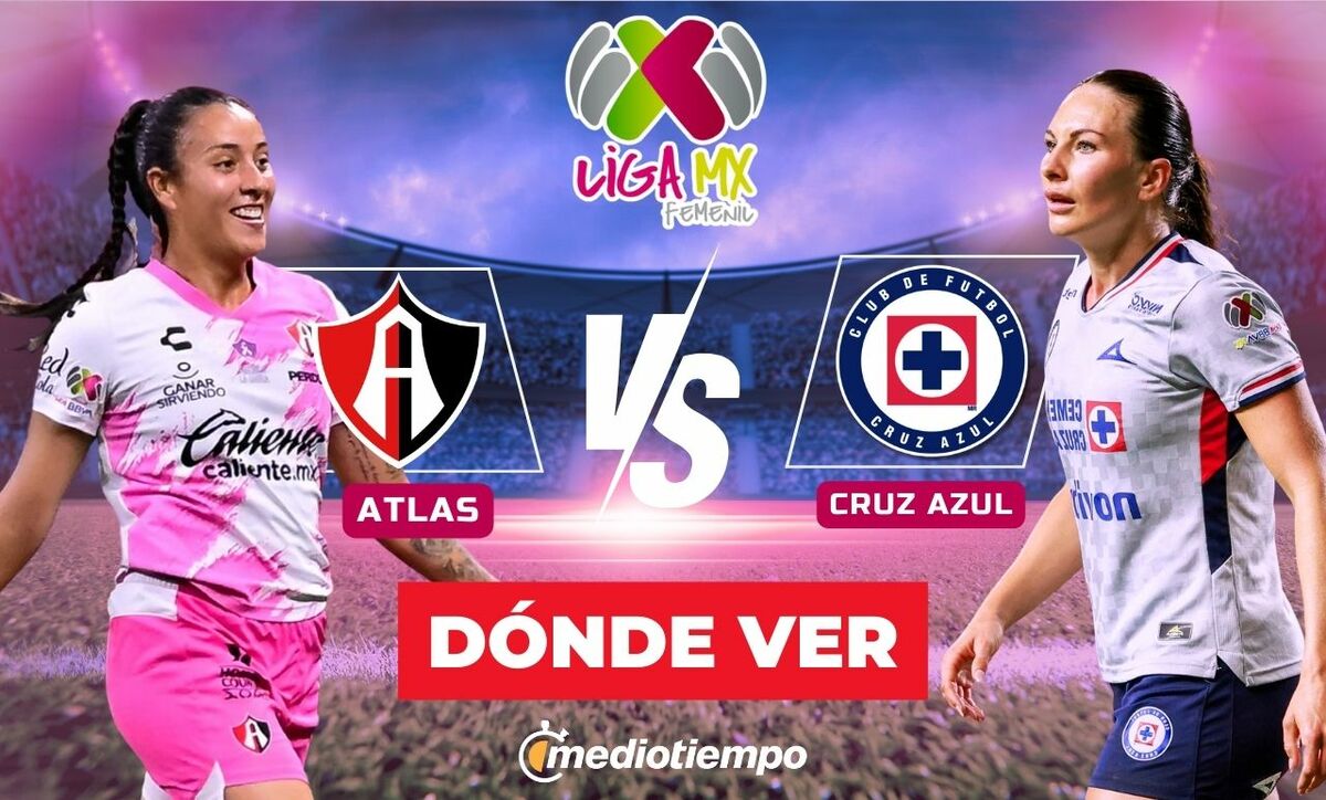 Atlas vs. Cruz Azul en vivo. Dónde ver partido J10 Liga MX Femenil 2026 hoy