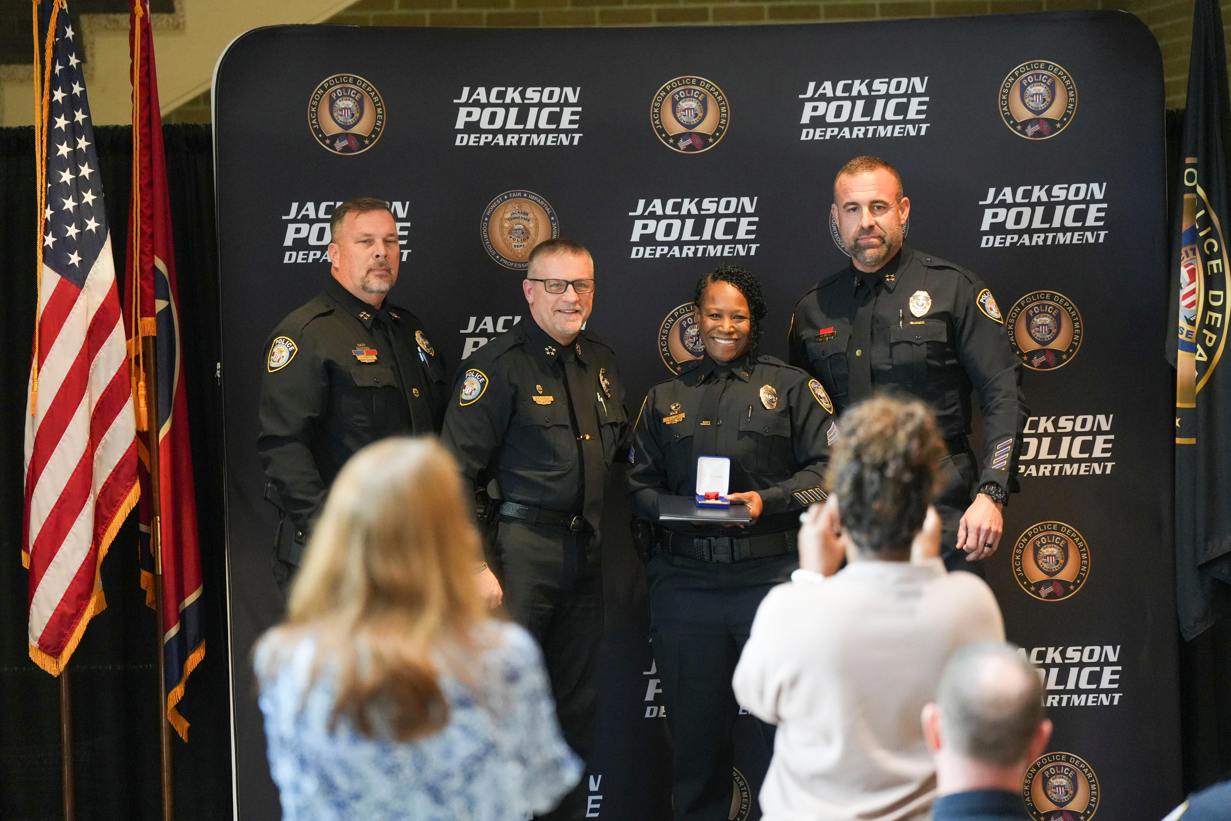 Jackson Police Department celebrates officers' bravery, life-saving ...