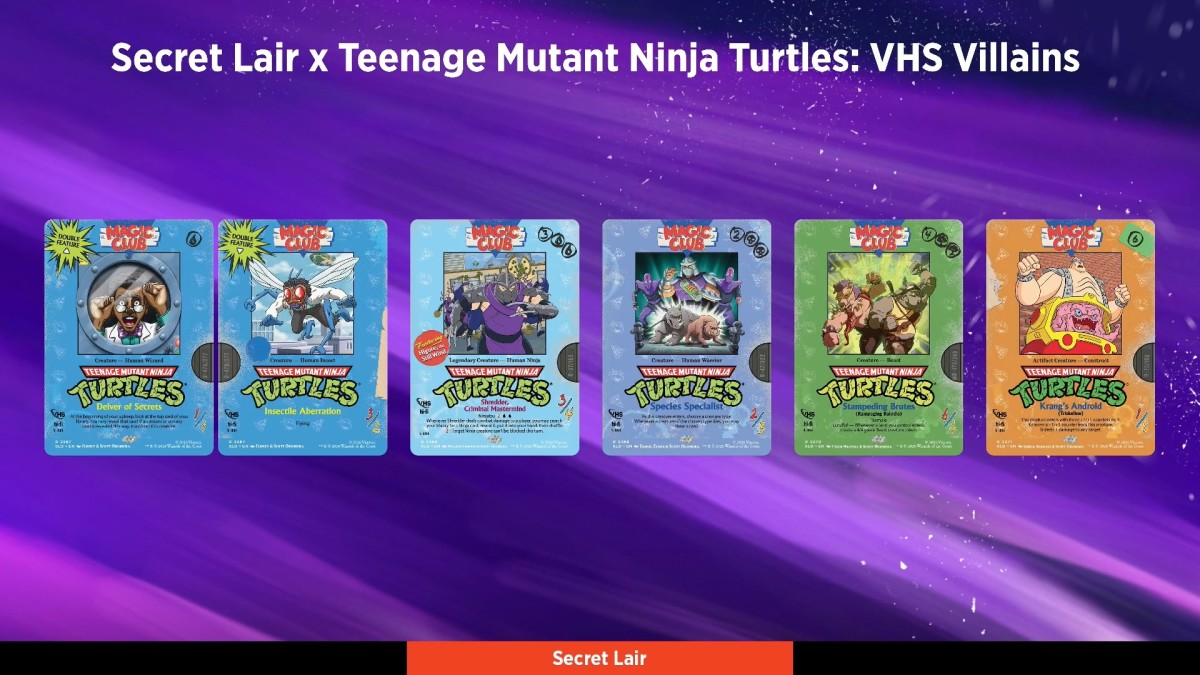 Secret Lair X Teenage Mutant Ninja Turtles Totally TubuLair Superdrop ...