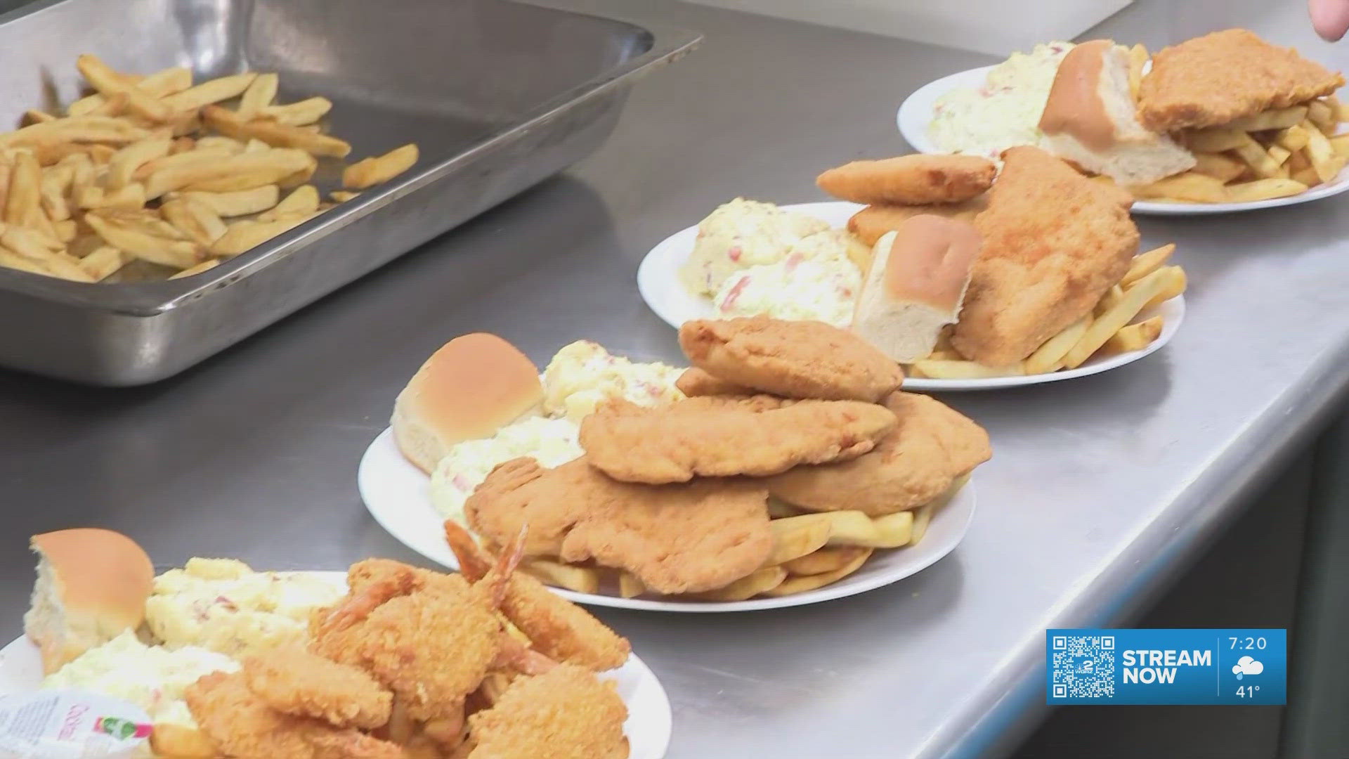 First fish fry Friday of Lenten season