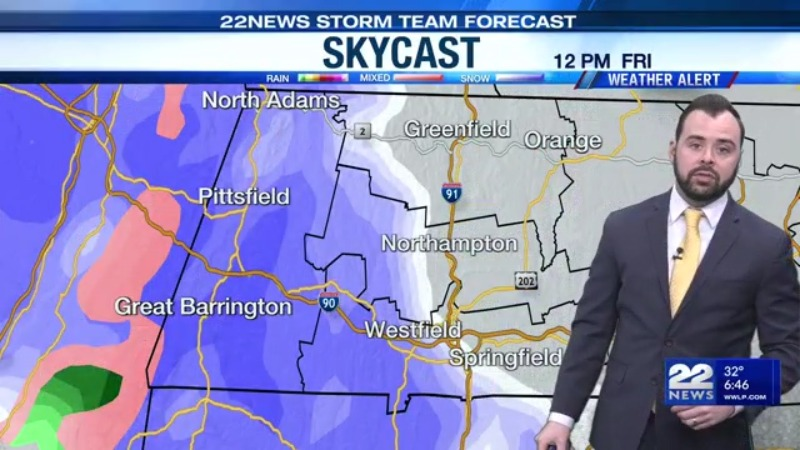 Winter weather advisory: Snow and freezing rain in western Massachusetts