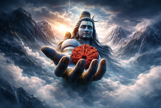 Why is Shiva called the lord of stillness in a noisy world?