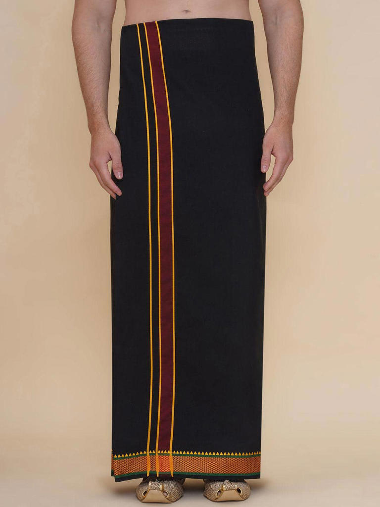 Comfortable and traditional cotton dhotis for men