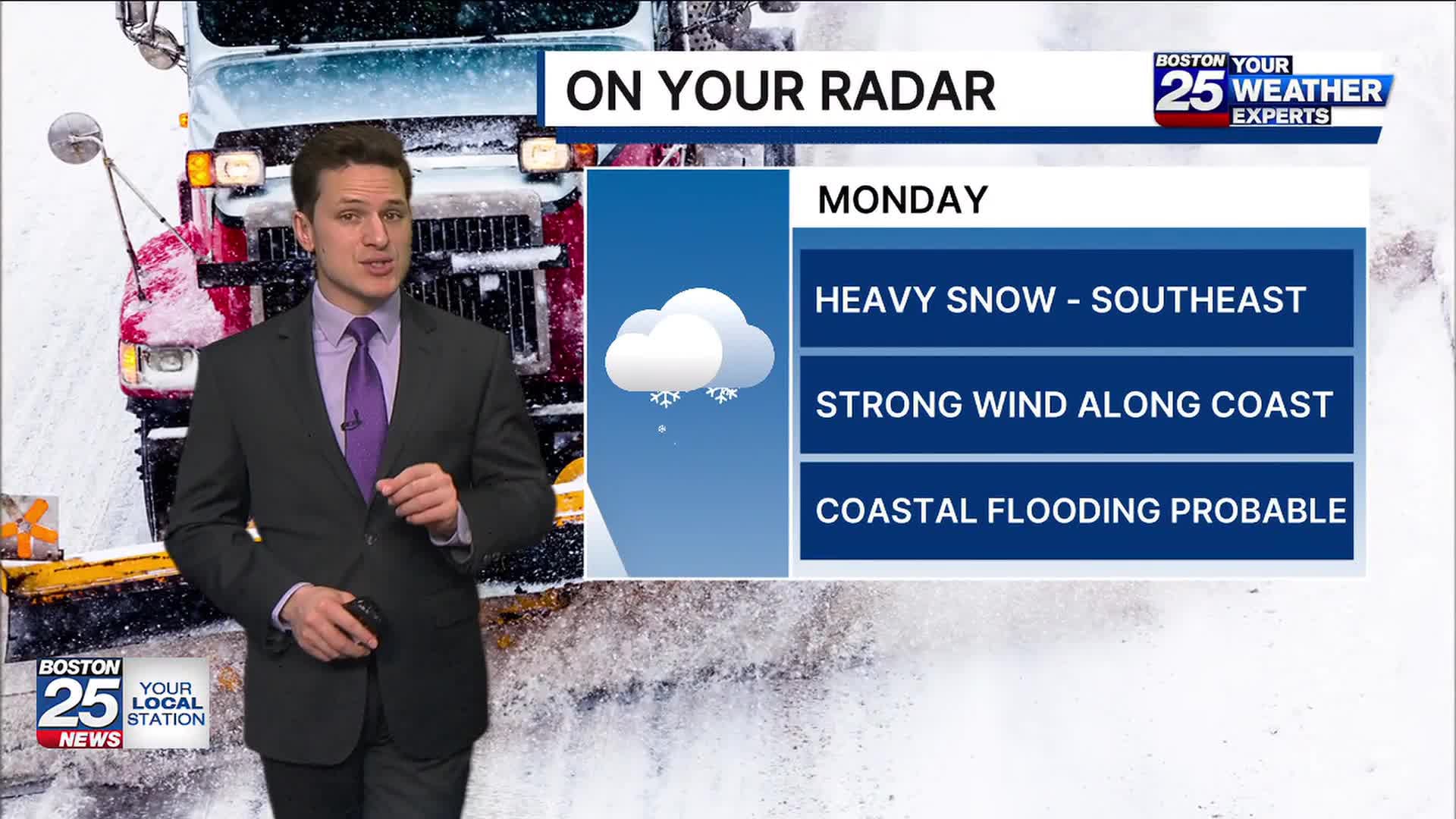Winter weather advisory in Mass. today, possible bigger storm Monday ...