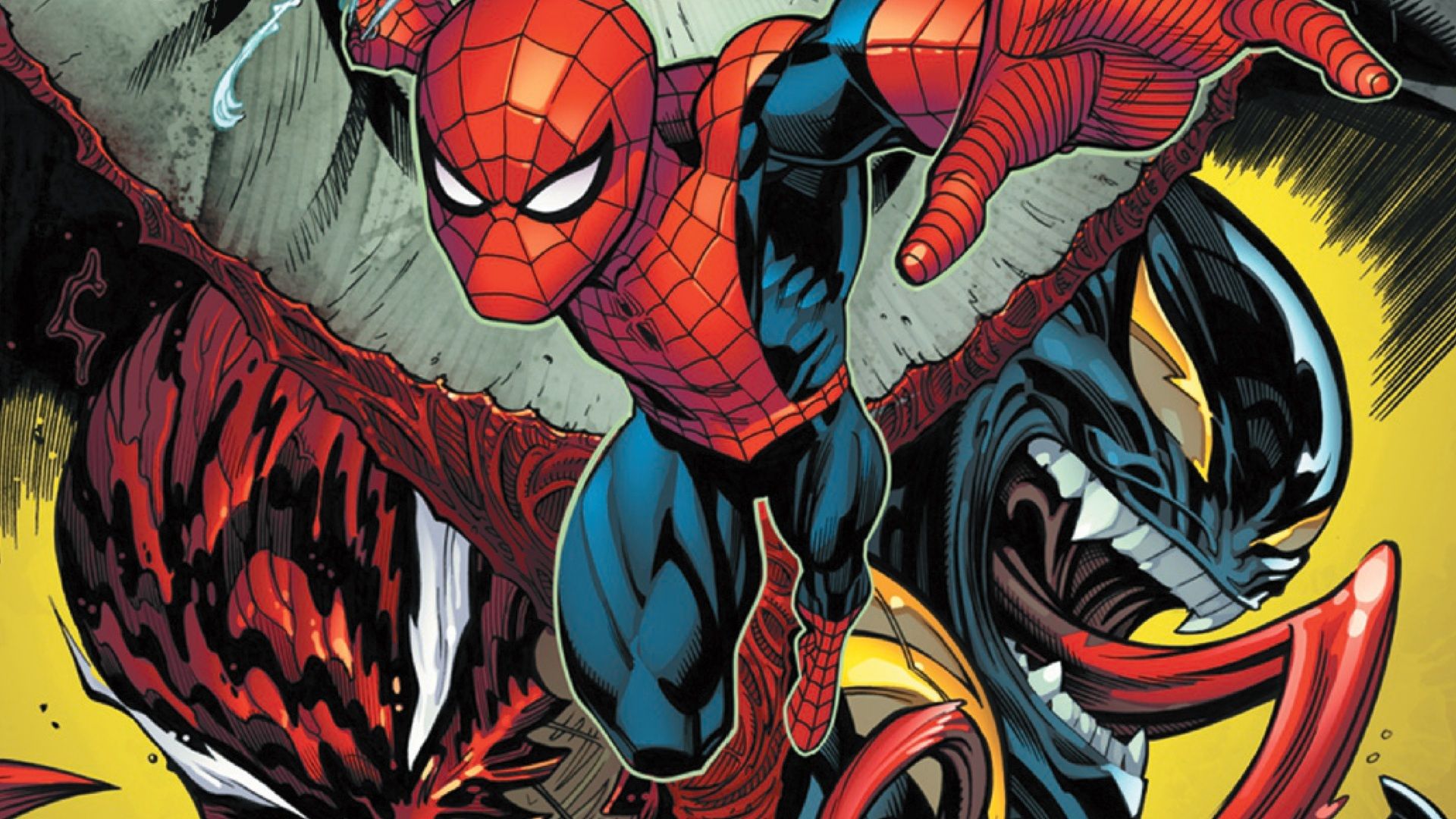 Spider-Man begins a new era with the Venom and Carnage symbiotes