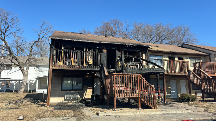 Arson suspected for Topeka apartment fire that injured firefighter
