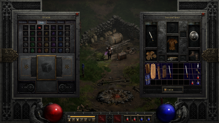 Diablo 2 Resurrected guide: The new stash and rune stacking changes ...