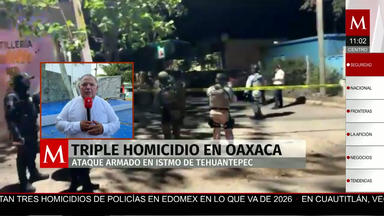 Se registra triple homicidio en el Istmo de Tehuantepec; una de las ...