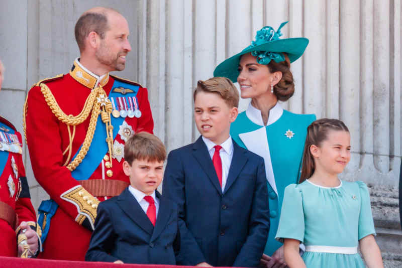 Princess Kate, Prince William, Prince George, Princess Charlotte and Prince Louis