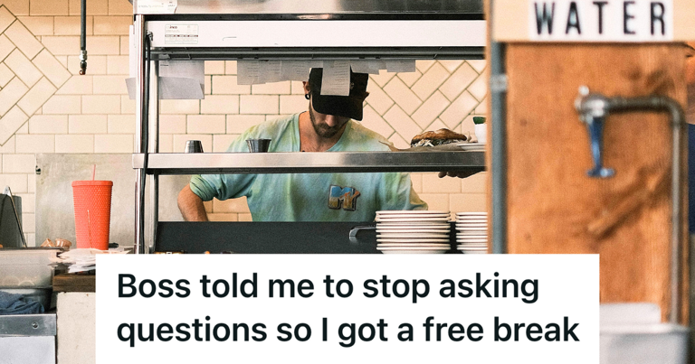 Kitchen new hire was told by their bad boss to “stop asking questions ...