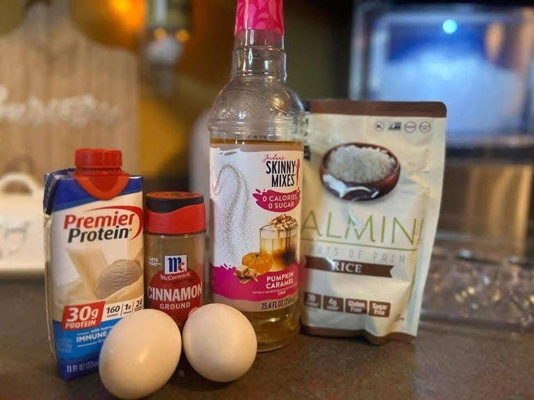 Five ingredient skinny rice pudding