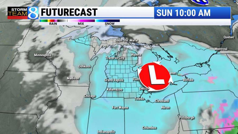 Wintry weather returns to West Michigan this weekend