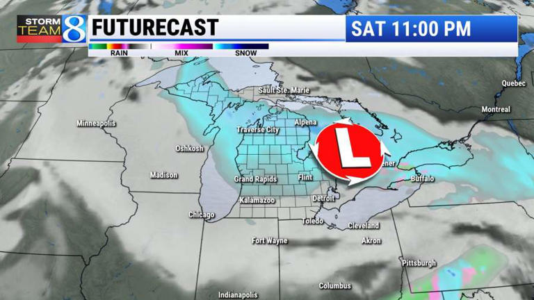 Wintry weather returns to West Michigan this weekend