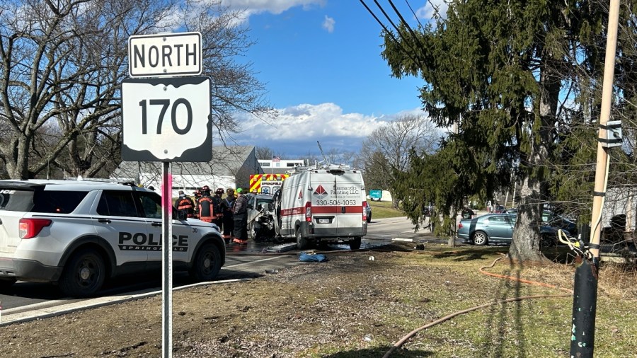 One person dead after fiery head-on crash in Springfield