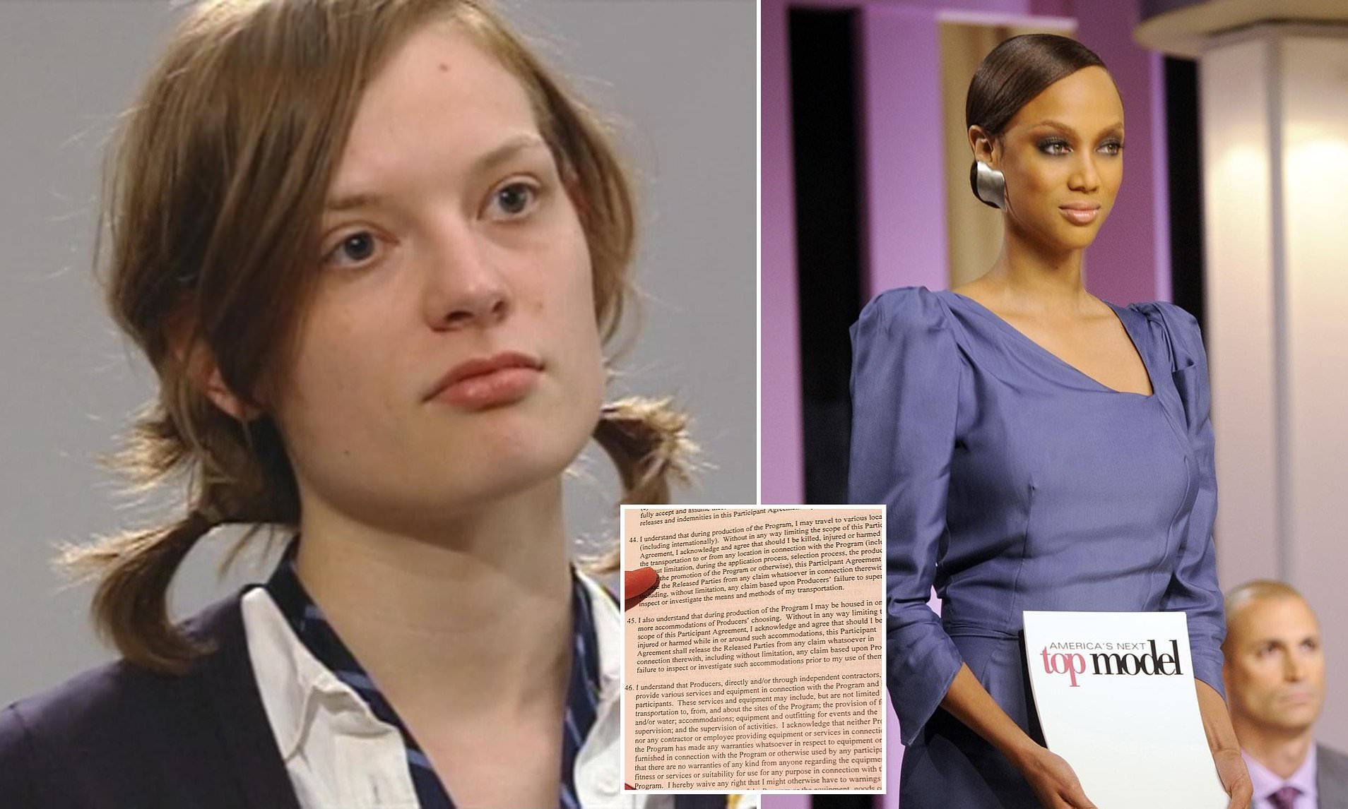 Former America's Next Top Model contestant offers shock look at alleged ...