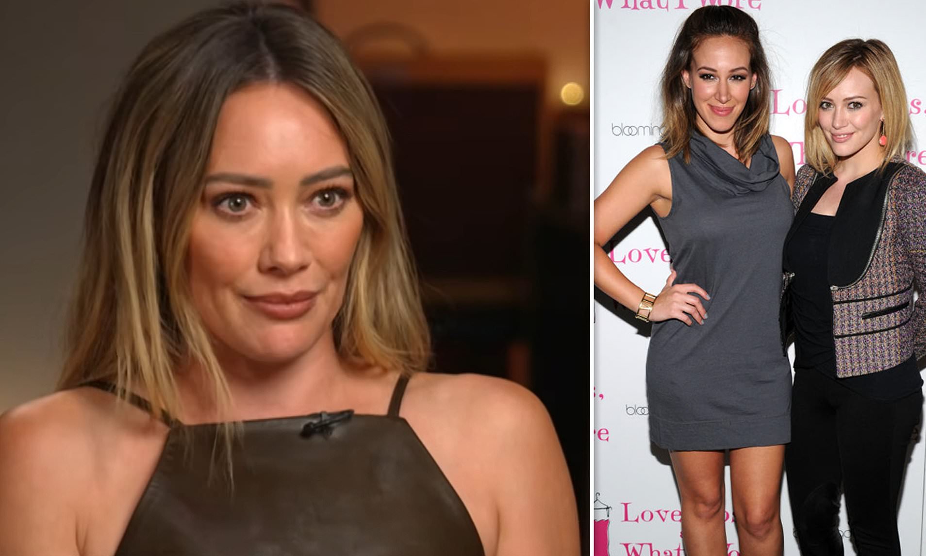 Hilary Duff confirms new song is about ugly estrangement from sister Haylie