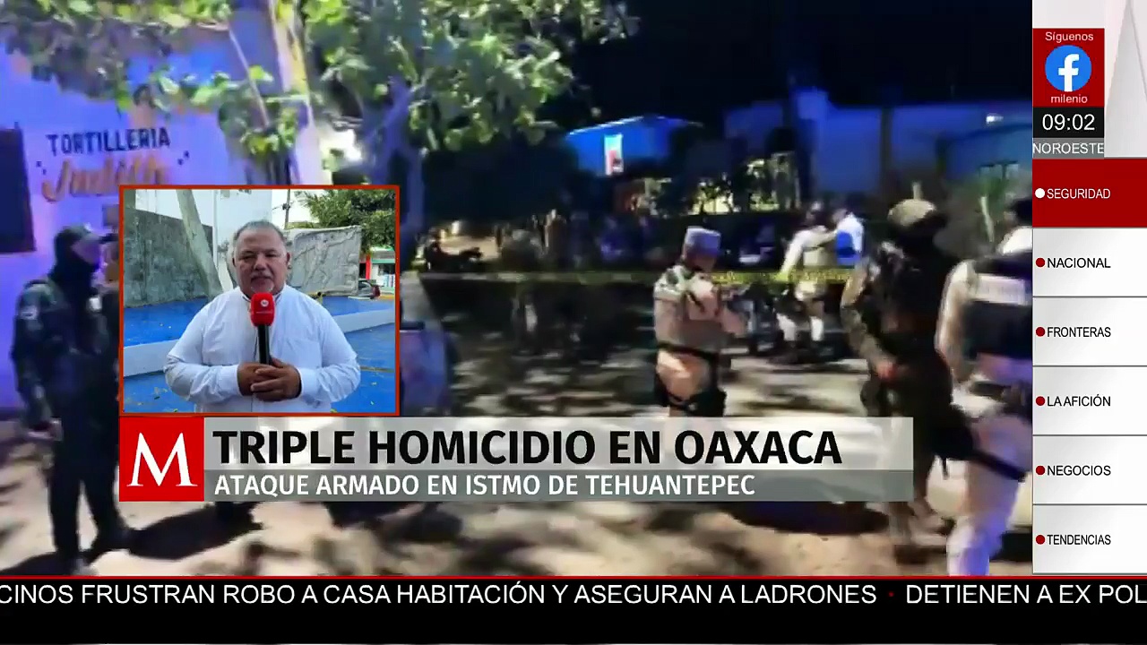 Se registra triple homicidio en el Istmo de Tehuantepec; una de las ...