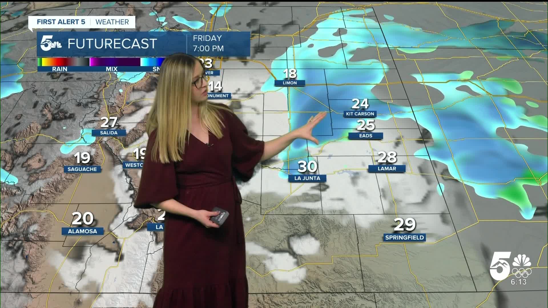 A sunny and chilly weekend ahead in southern Colorado