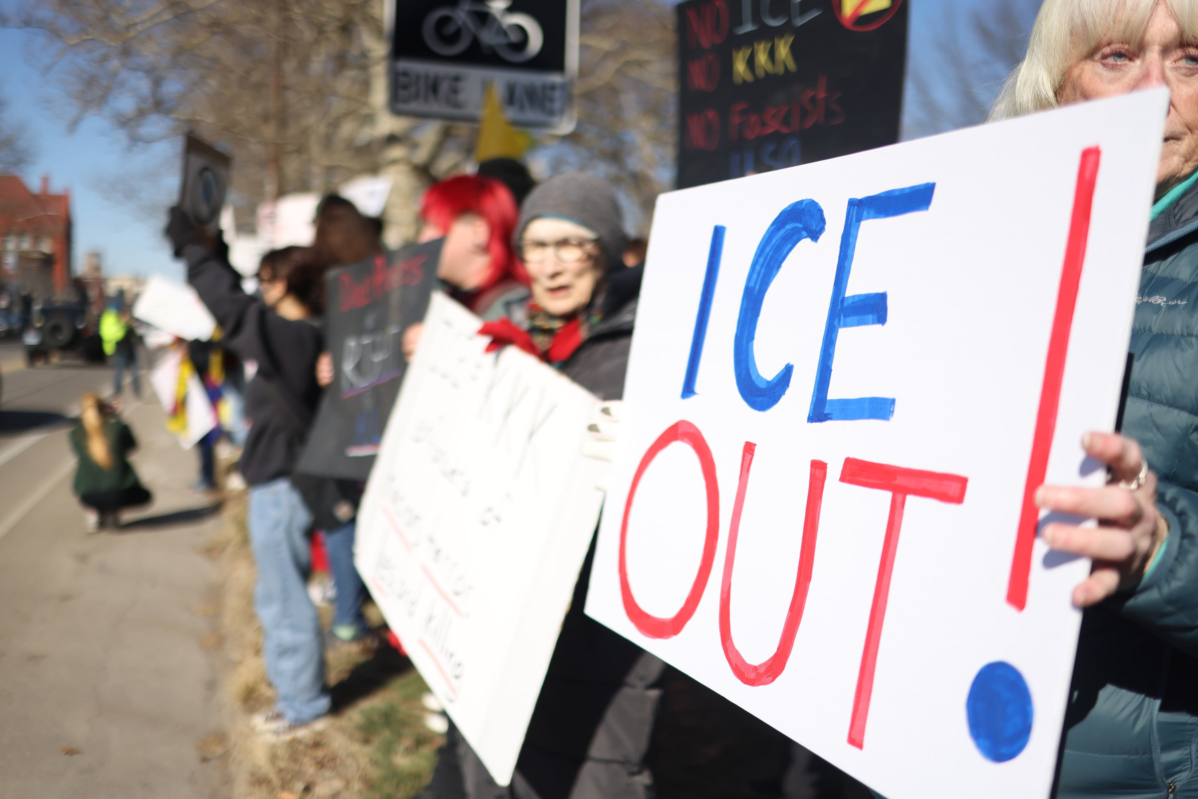 Hundreds rally in Lawrence after ICE detentions, students plan second ...