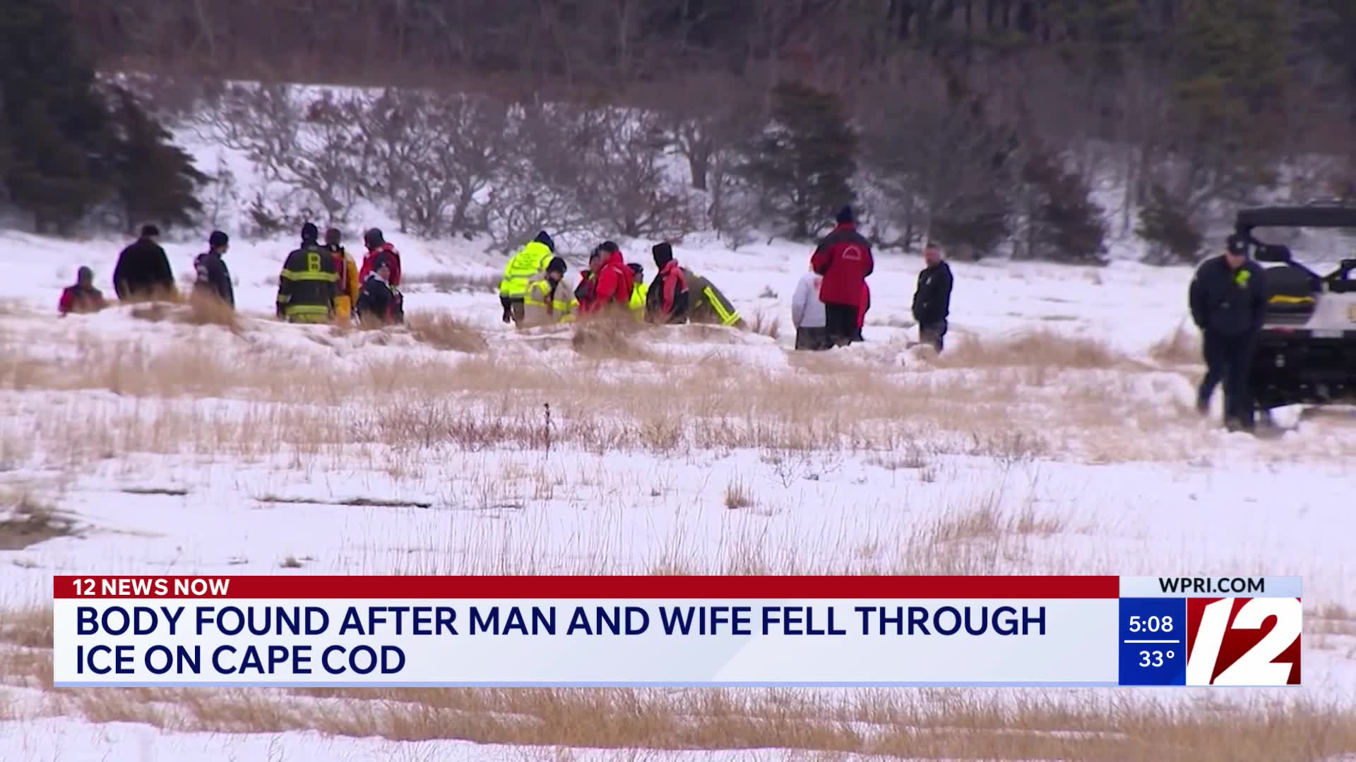 Body of man recovered after falling through ice on Cape Cod