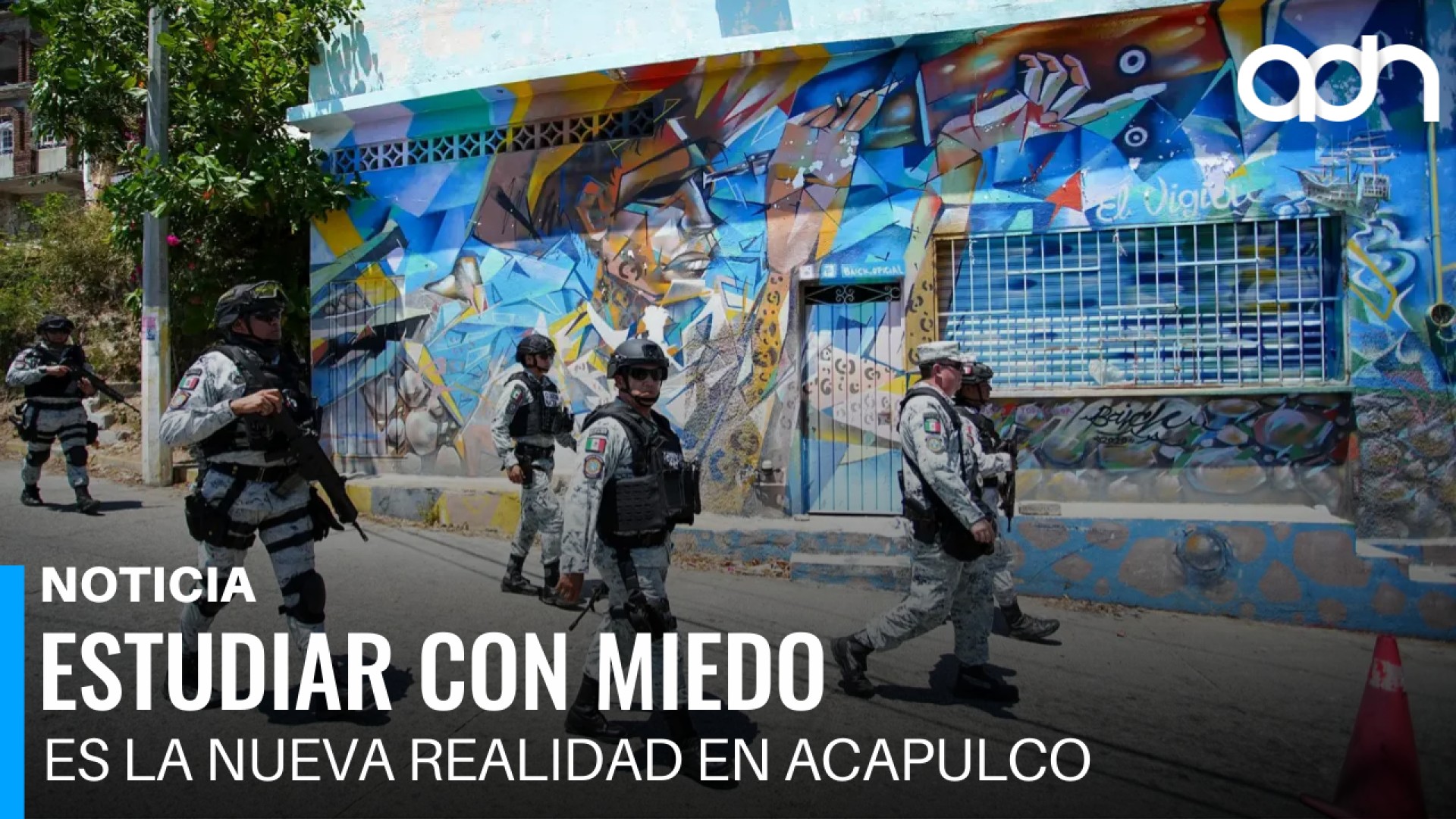 El crimen organizado paraliza la educación en Acapulco