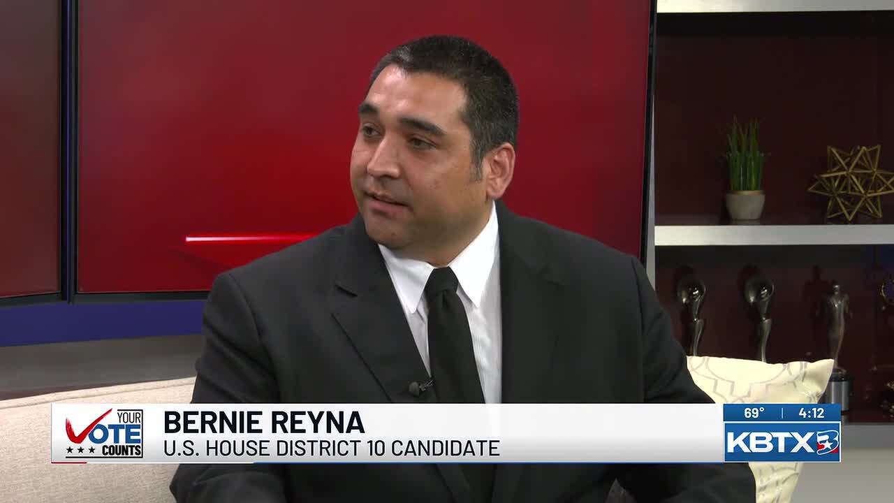 Democrat Bernie Reyna seeks US House District 10 seat