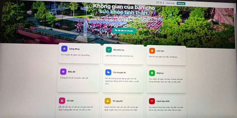 EchoMind – nơi bạn trẻ trút bầu tâm sự