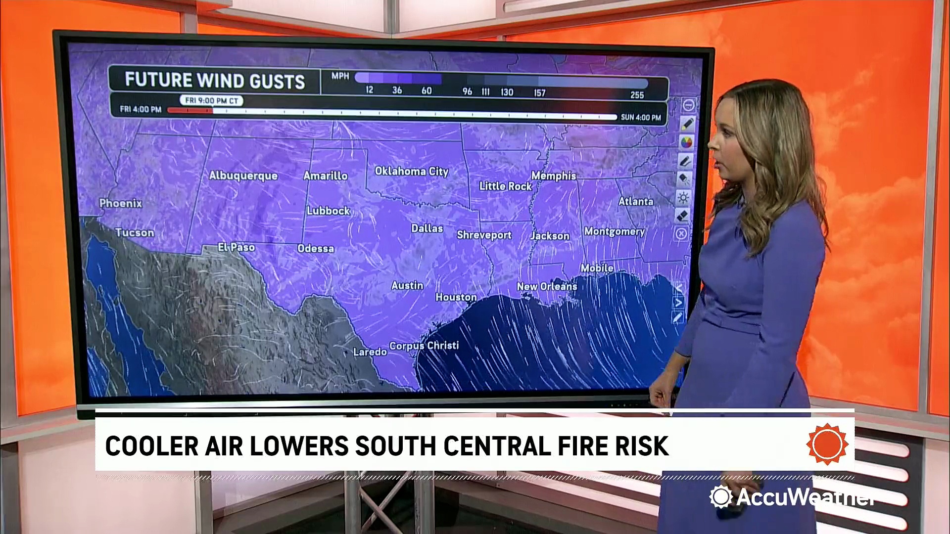 Relief in sight from days of extreme fire danger in the Plains