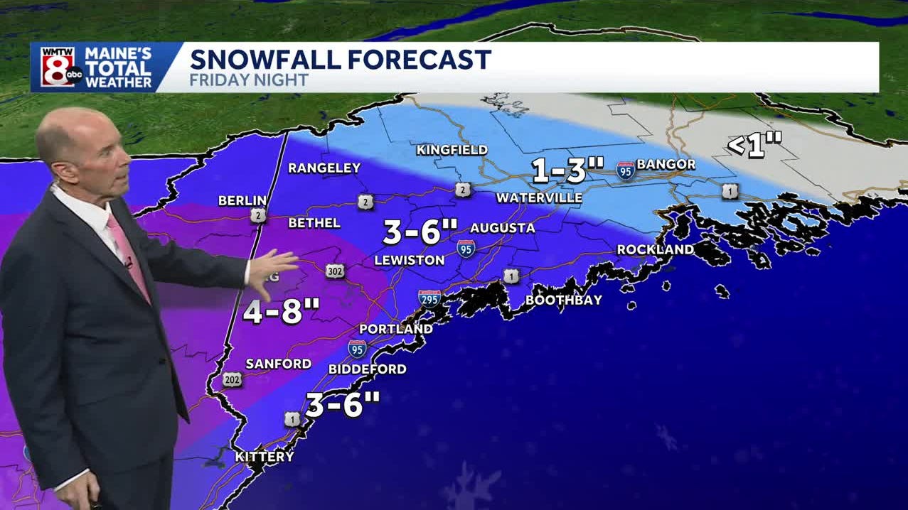 Impact weather as heavy snow falls tonight