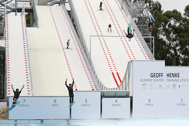 Water and skiing: The Geoff Henke Winter Olympic Sports Training Centre in Queensland is a game-changer for Australian mogul and aerial skiers.