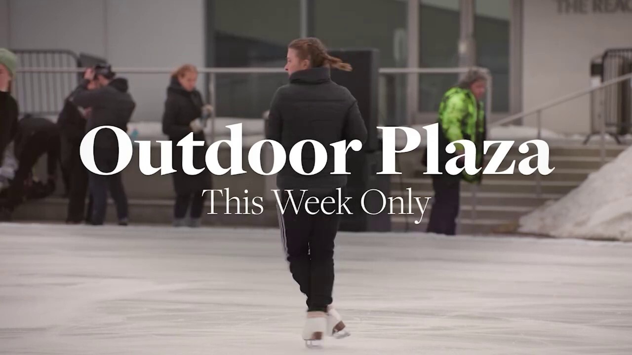 Ice dancers rehearse at Trump-Kennedy Center before 