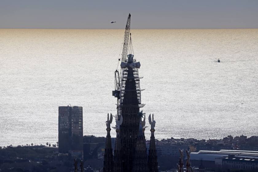 Barcelona's Sagrada Familia reaches its maximum height after more than ...