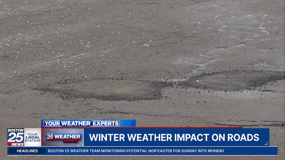'It's New England': South Shore crews patching potholes, preparing for ...