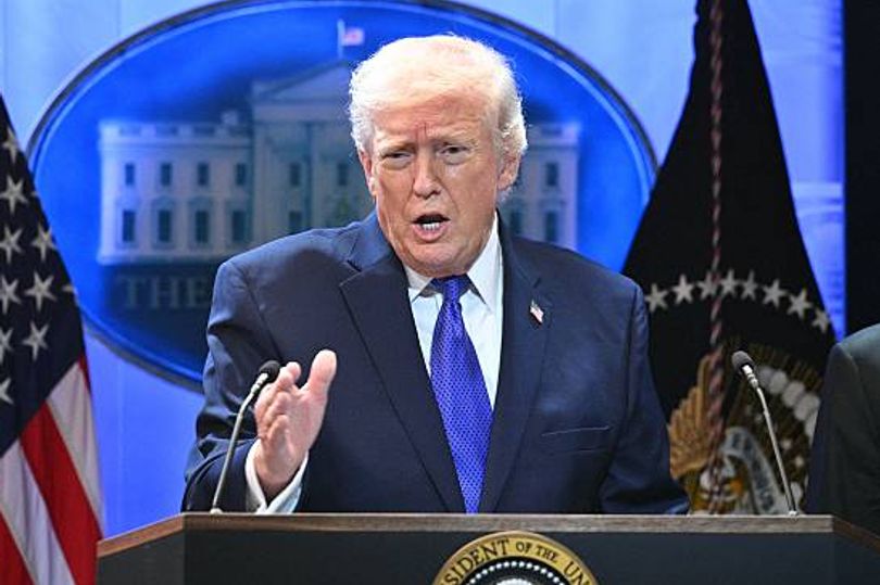 Furious Donald Trump snaps at CNN reporter as he shuts down questions ...