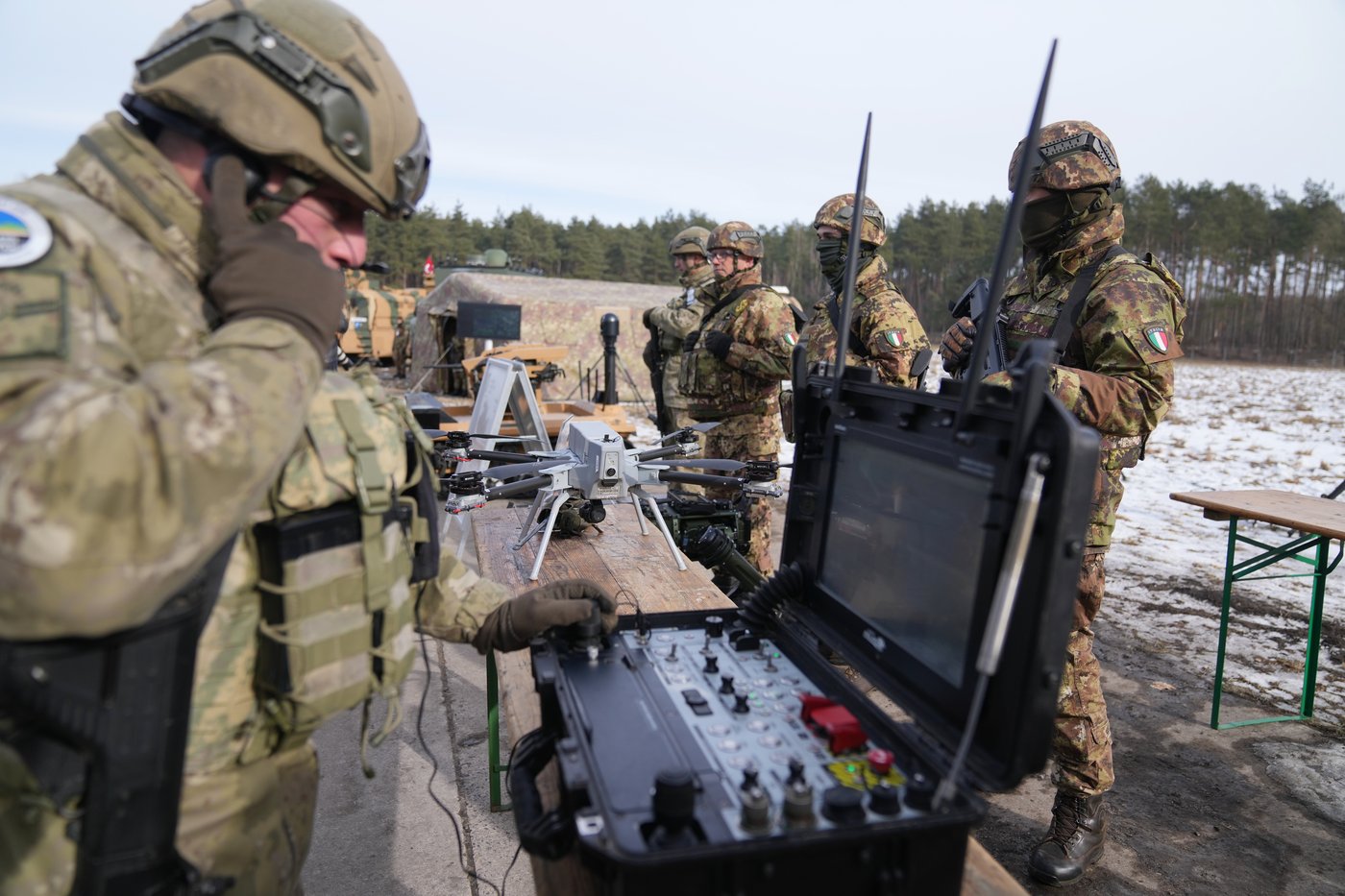 Photos of NATO-led military exercises in Germany