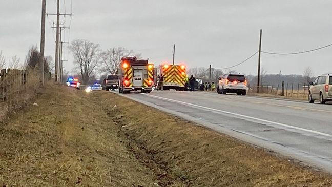 Two people dead, two injured in crash with truck, buggy in Elkhart County