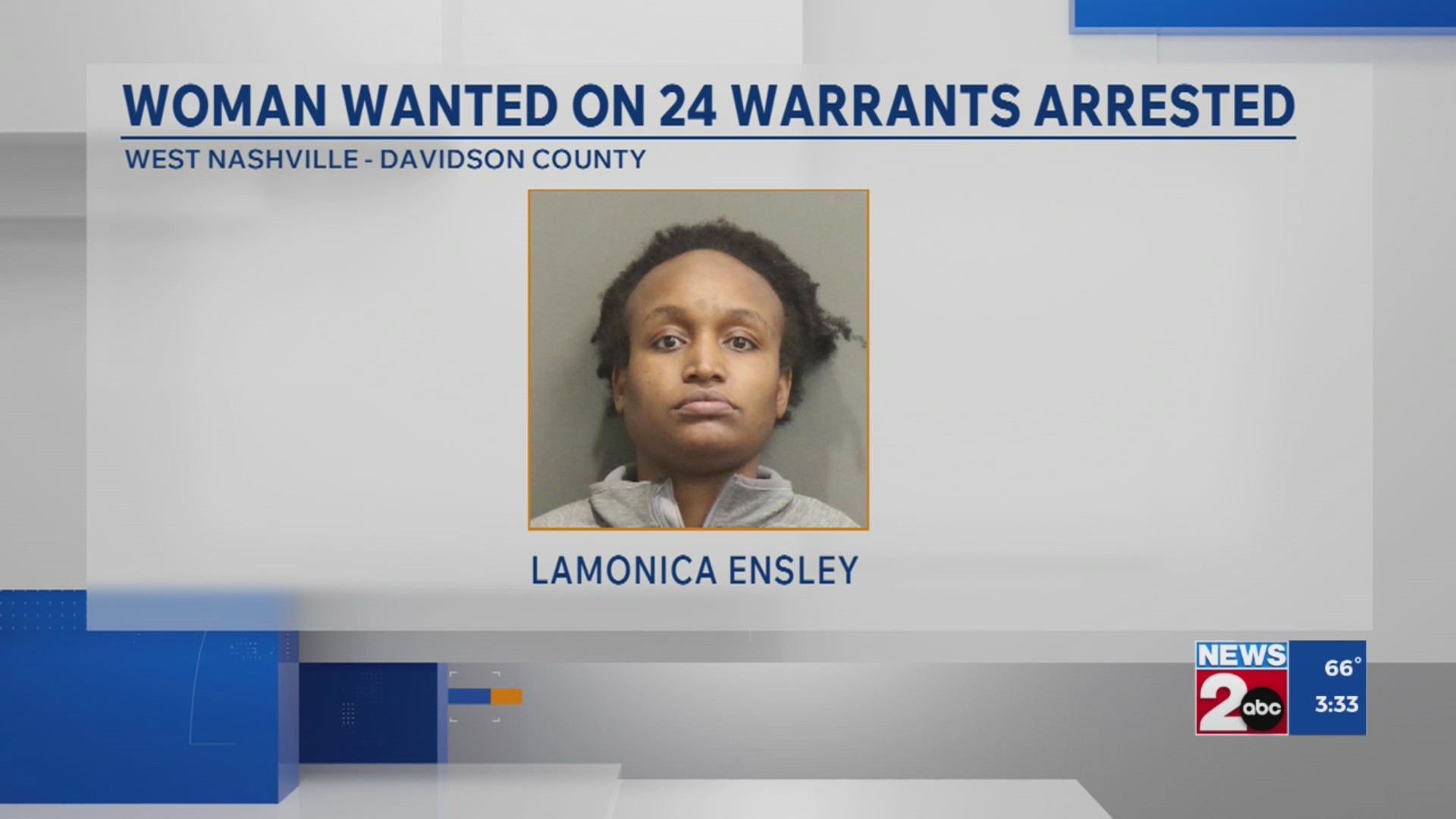 Woman wanted on 24 warrants arrested