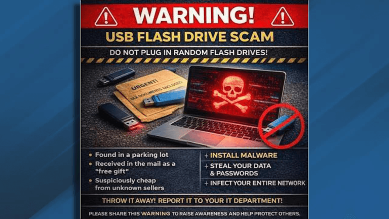 Duplin sheriff warns residents about found USB scam that can install ...