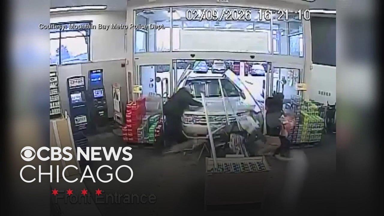 Woman struck when car crashed into Walgreens in Wisconsin