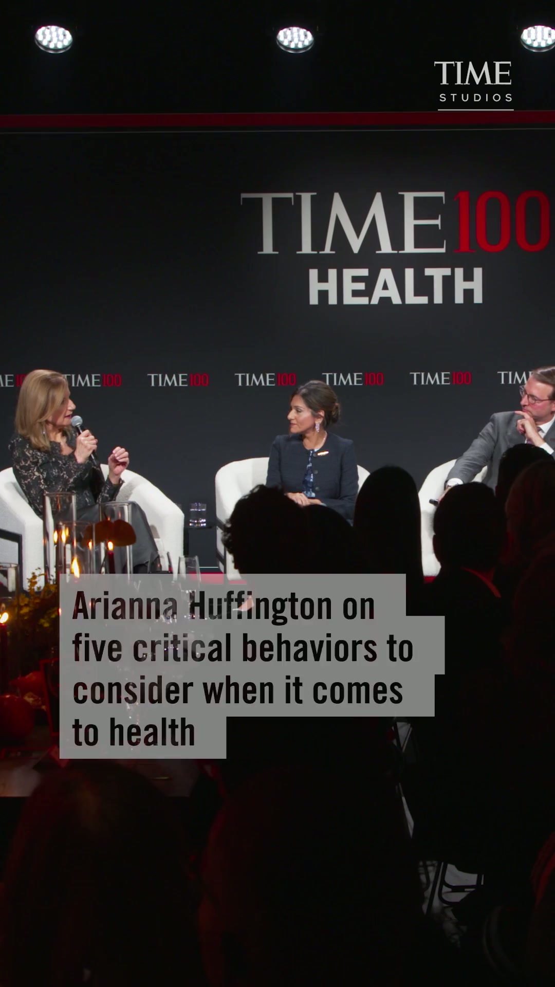 Arianna Huffington on five critical behaviors to consider when it comes to health<br><br>