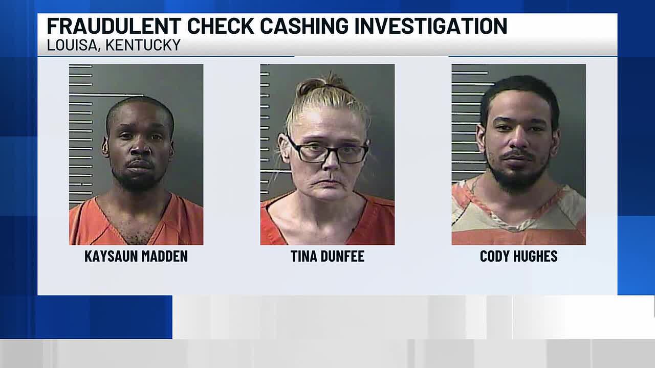 3 arrested in fraudulent check cashing scheme