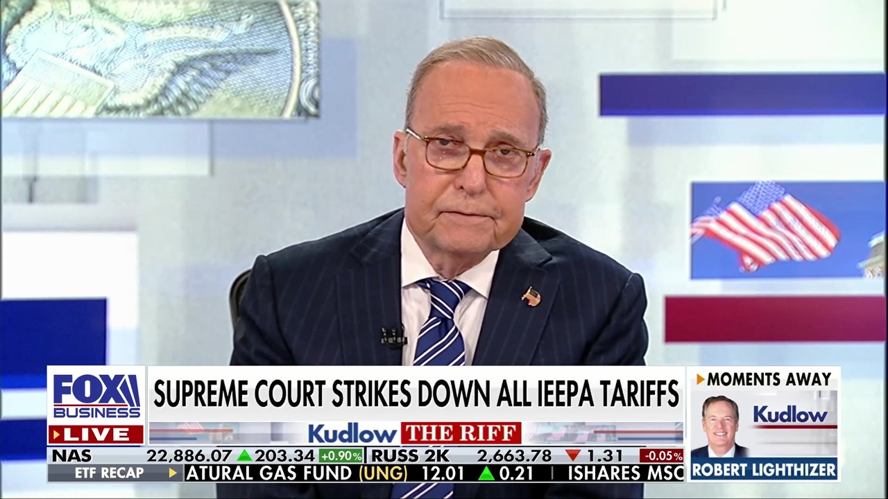 Larry Kudlow: President Donald Trump's reciprocity tariffs are going to ...