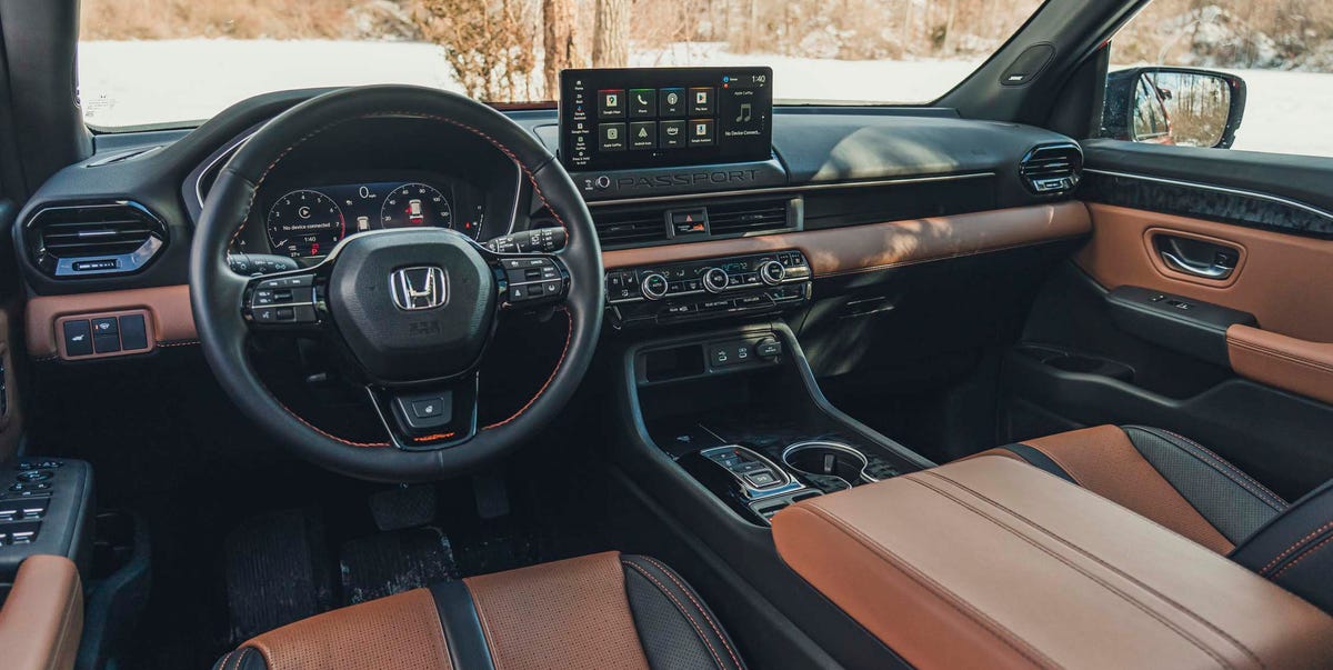 Take a look inside the 2026 Honda Passport TrailSport