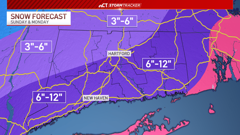 Nor'easter could bring heavy snow and strong winds by Monday