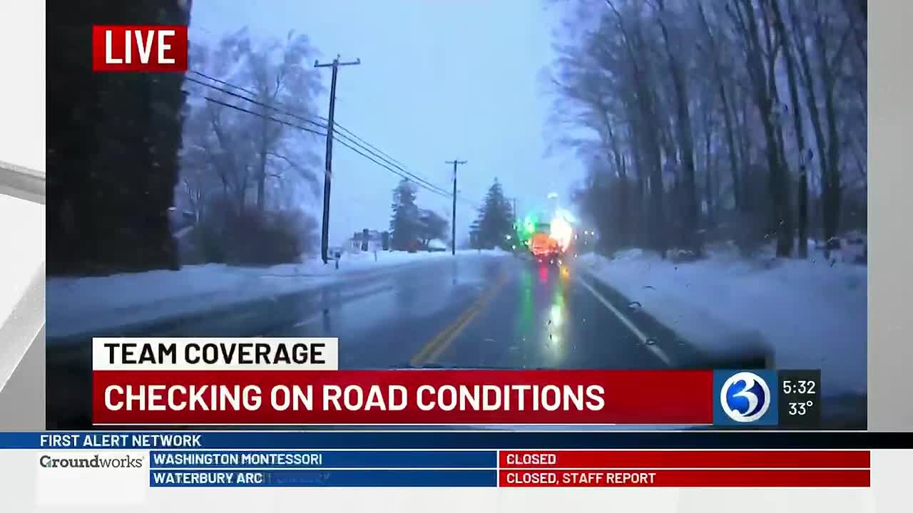 First Alert Weather Day: Icy mix, rain impacting Connecticut travel Friday