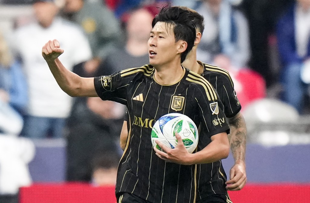 Across the pitch stands Son Heung-min, LAFC’s Korean megastar, a global icon in his own right. AP